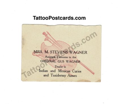 Tattoo Artist Maude Wagner